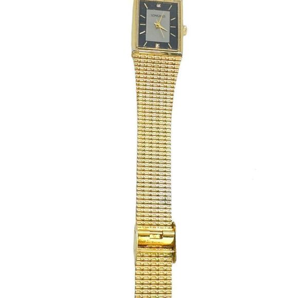 Longines Women's Wristwatch Manual Wind Analog Rectangular Dial Gold - Picture 13 of 16